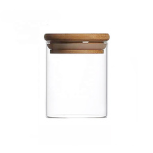 Wholesale Food Grade Borosilictate Clear Glass Food Jar BJ-15A